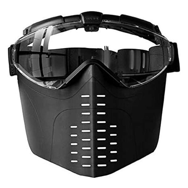 <東京マルイ>ファン付フルフェイスゴーグル マットブラック