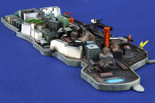 <フジミ模型>軍艦99 1/3000 軍艦島(端島)