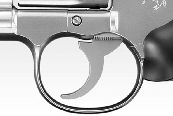 <東京マルイ>エアコッキングガン エアリボルバー パイソンPPCカスタム 6インチ ステンレス(対象年齢10歳以上)