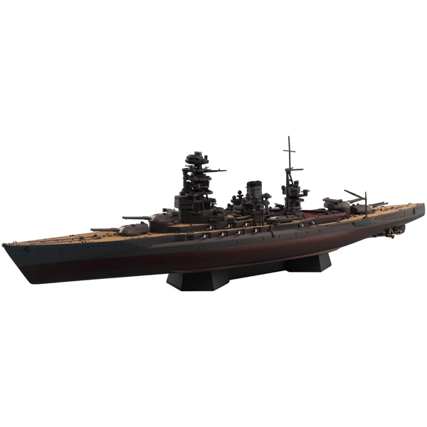 <青島文化教材社>1/700艦船 フルハル日本海軍戦艦陸奥1942(金属砲身付き)