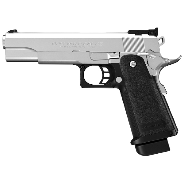 <東京マルイ>ガスガン ハイキャパ5.1 ステンレスモデル(対象年齢18歳以上)