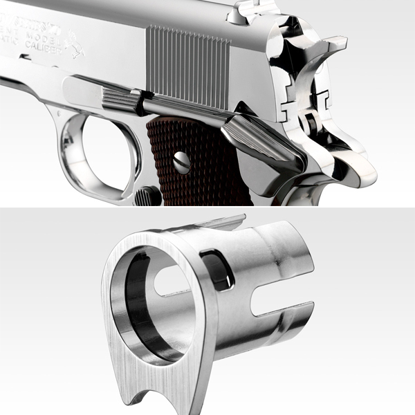 <東京マルイ>ガスガン ガバメント シリーズ70ニッケルフィニッュ(対象年齢18歳以上)