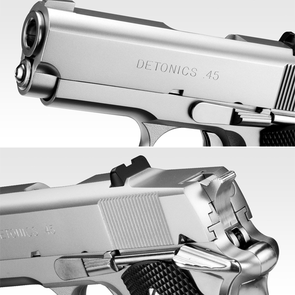 <東京マルイ>ガスガン デトニクス.45コンバットマスター ステンレス(対象年齢18歳以上)