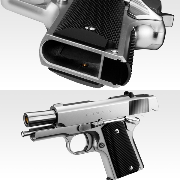 <東京マルイ>ガスガン デトニクス.45コンバットマスター ステンレス(対象年齢18歳以上)