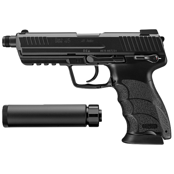 <東京マルイ>ガスガン HK45タクティカル ブラック(対象年齢18歳以上)