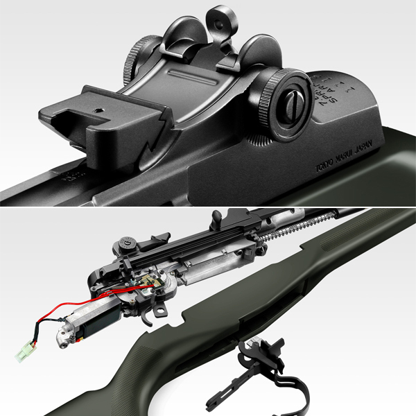 <東京マルイ>電動ガン U.S.ライフルM14 ファイバータイプO.D.ストックver.(対象年齢18歳以上)