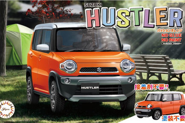 <フジミ模型>1/24 スズキ ハスラー パッションオレンジ