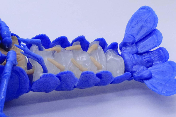 <フジミ模型>自由研究24 いきもの編 アメリカザリガニ ブルー