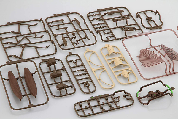 <フジミ模型>自由研究23 いきもの編 オオカマキリ 茶色