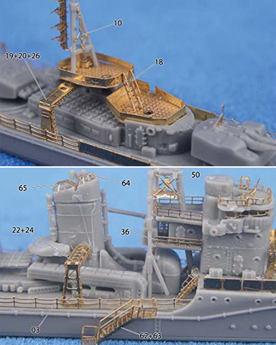<フジミ模型>1/700 日本海軍駆逐艦 雪風フルハルモデル DX