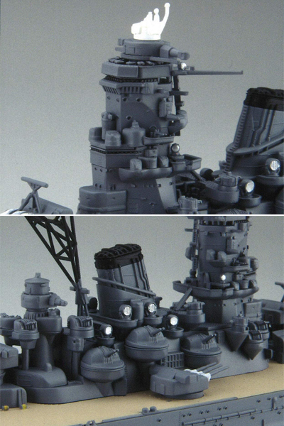 <フジミ模型>1/700 日本海軍戦艦大和 昭和16年/竣工時