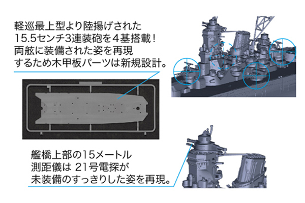 <フジミ模型>1/700 日本海軍戦艦大和 昭和16年/竣工時