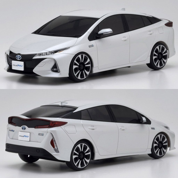 <京商>オートスケールコレクション MA03F−FWD トヨタ プリウス PHV ホワイトパールクリスタルシャイン MZP443WP