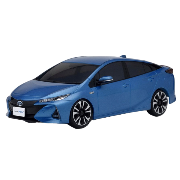 <京商>オートスケールコレクション MA03F−FWD トヨタ プリウス PHV スピリテッド アクアメタリック MZP443BL
