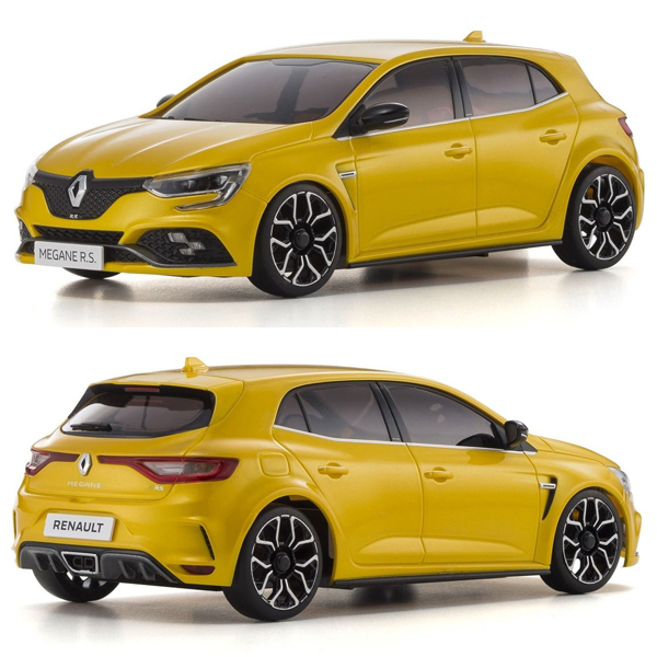 <京商>オートスケールコレクション MA03F−FWD ルノー メガーヌ RS シリウスイエロー MZP441Y