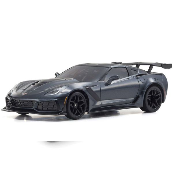 <京商>オートスケールコレクション MR03 RWD シボレー コルベット ZR1 グレーメタリック MZP240GM